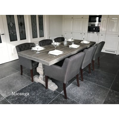 Kloostertafel London eettafel 180cm & salontafel Kloostertafel London eettafel 180cm & salontafel